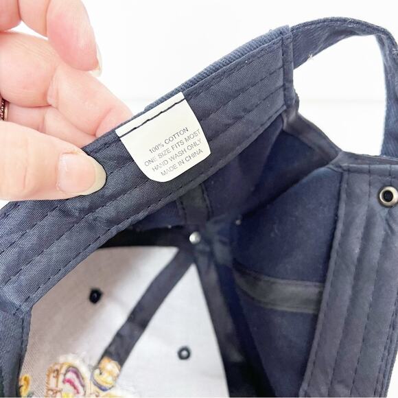 Buckingham Palace Embroidered Navy Baseball Cap Unisex One Size - Picture 5 of 10